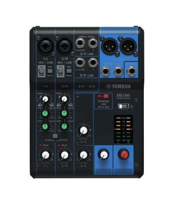 YAMAHA MG06, Mixer Audio NO...
