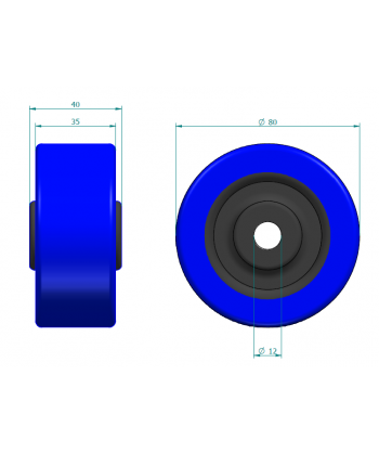 LITEC SARUOL046, Ruota fi...
