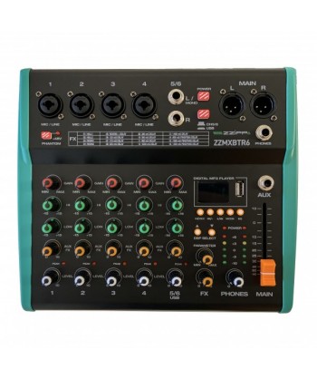 ZZIPP ZZMXBTR6, Mixer Audio...